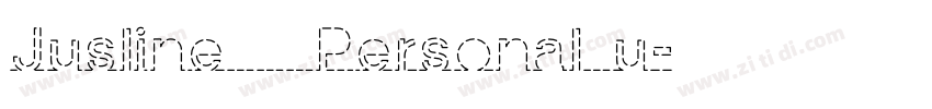 Jusline   Personal u字体转换